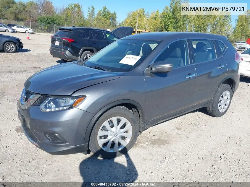 KNMAT2MV6FP579721 2015 Nissan Rogue S/Sl/Sv