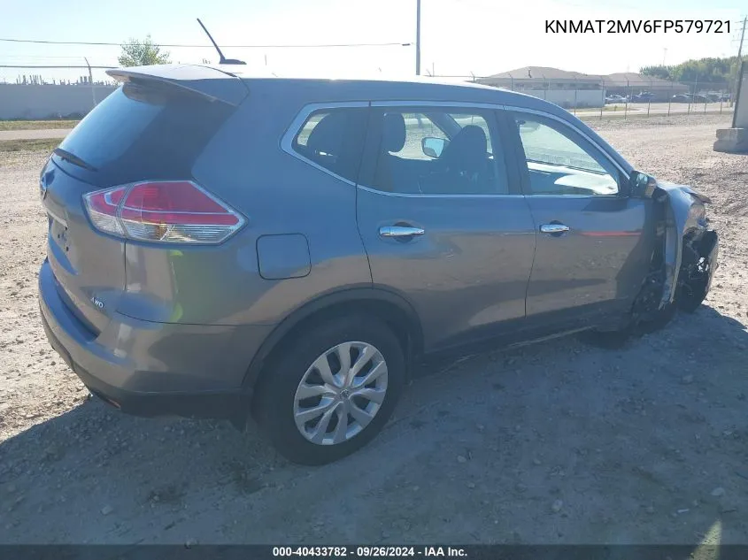 KNMAT2MV6FP579721 2015 Nissan Rogue S/Sl/Sv