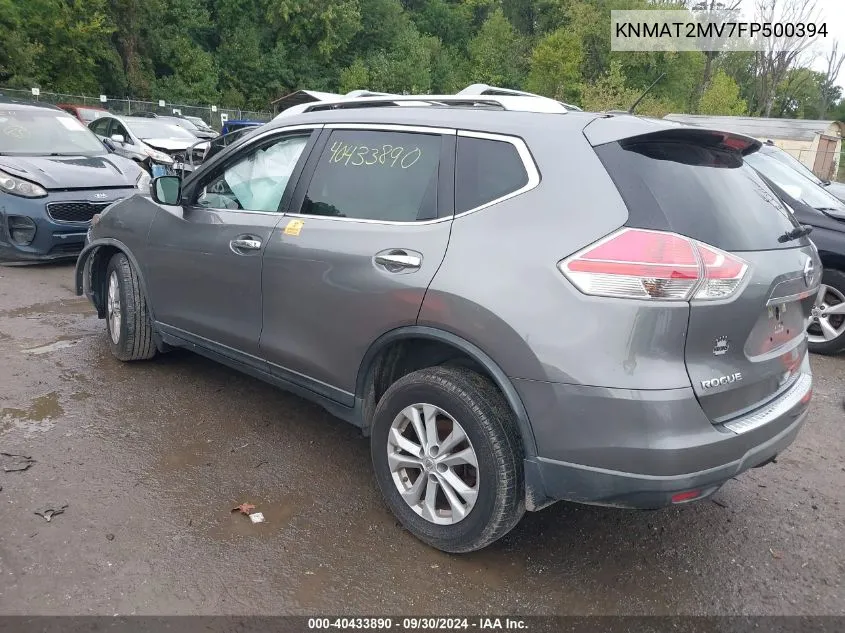 KNMAT2MV7FP500394 2015 Nissan Rogue S/Sl/Sv