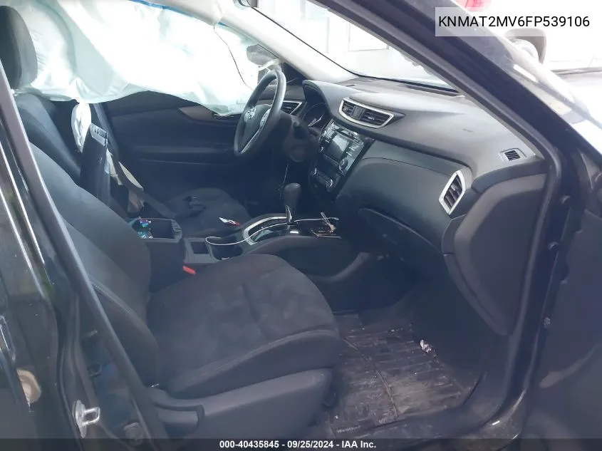 KNMAT2MV6FP539106 2015 Nissan Rogue Sv