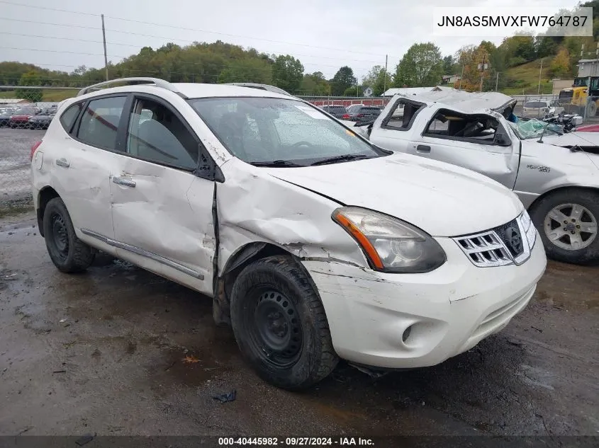 2015 Nissan Rogue Select S VIN: JN8AS5MVXFW764787 Lot: 40445982