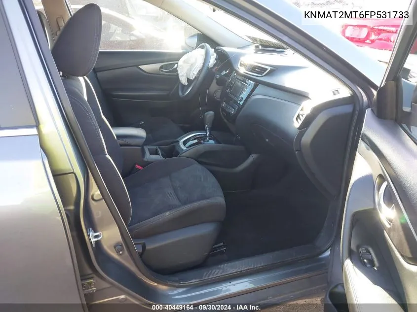 KNMAT2MT6FP531733 2015 Nissan Rogue S/Sl/Sv