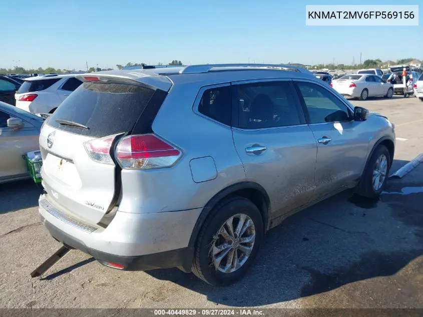 KNMAT2MV6FP569156 2015 Nissan Rogue Sv