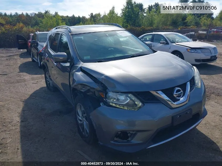 2015 Nissan Rogue Sl VIN: 5N1AT2MV0FC910506 Lot: 40452873