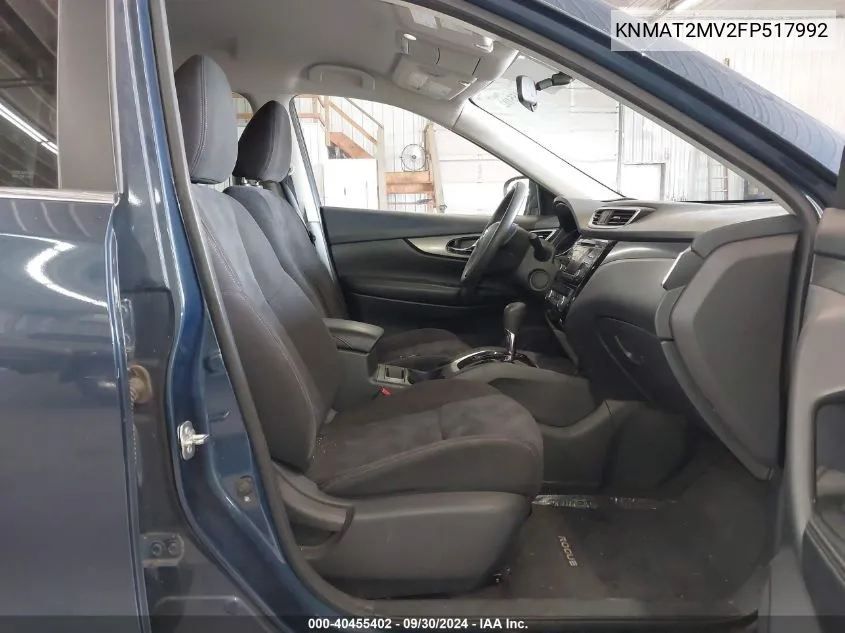 KNMAT2MV2FP517992 2015 Nissan Rogue Sv