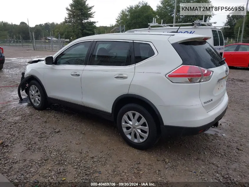 2015 Nissan Rogue S VIN: KNMAT2MT8FP566953 Lot: 40459706