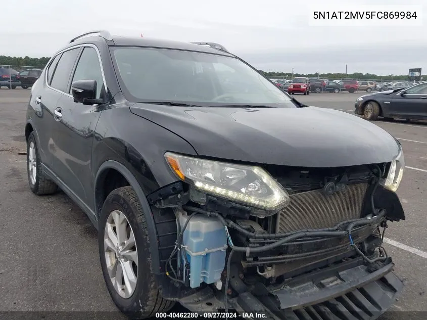 5N1AT2MV5FC869984 2015 Nissan Rogue Sv