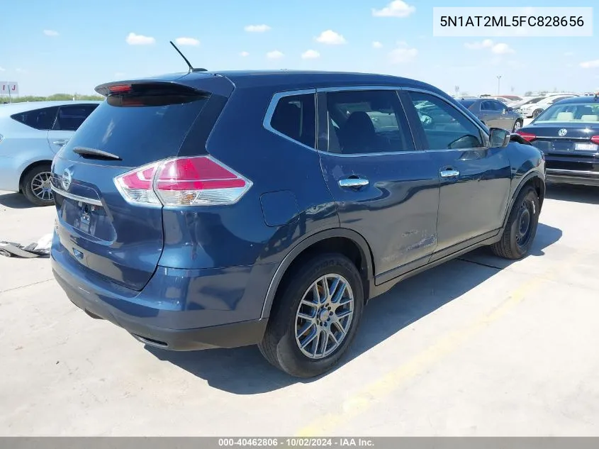 5N1AT2ML5FC828656 2015 Nissan Rogue S