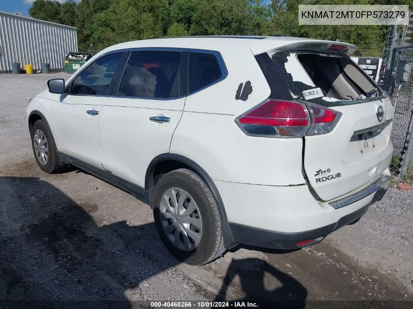 KNMAT2MT0FP573279 2015 Nissan Rogue S