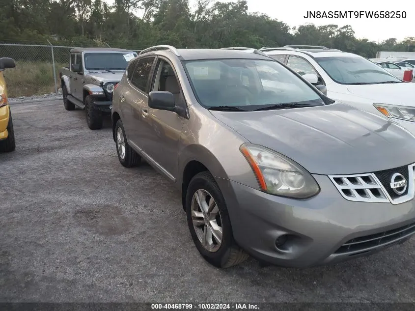 2015 Nissan Rogue Select S VIN: JN8AS5MT9FW658250 Lot: 40468799