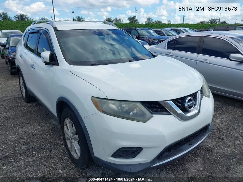 5N1AT2MT3FC913673 2015 Nissan Rogue Sv