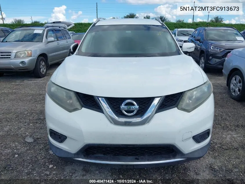 5N1AT2MT3FC913673 2015 Nissan Rogue Sv