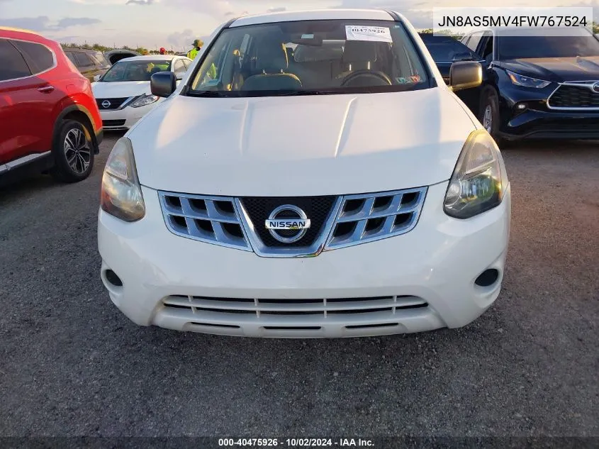 JN8AS5MV4FW767524 2015 Nissan Rogue Select S