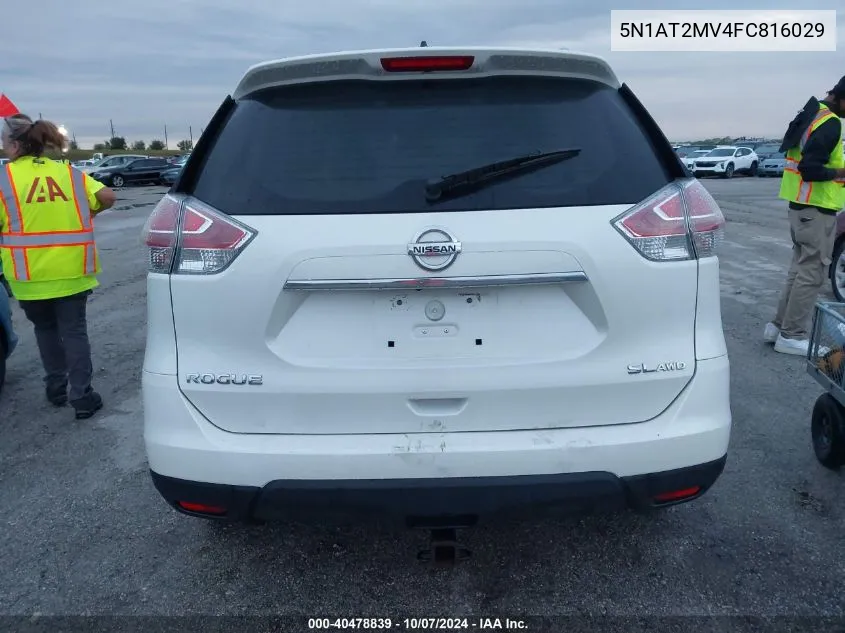 5N1AT2MV4FC816029 2015 Nissan Rogue Sl