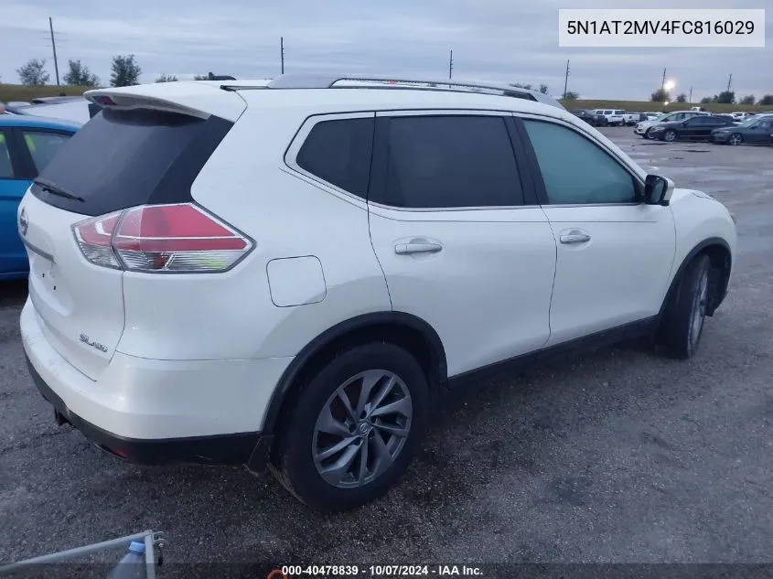 5N1AT2MV4FC816029 2015 Nissan Rogue Sl