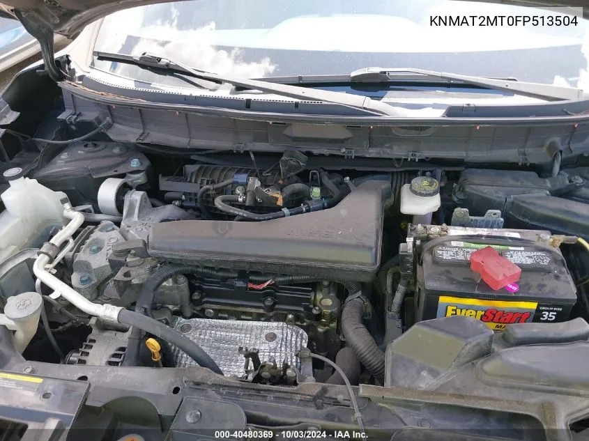 KNMAT2MT0FP513504 2015 Nissan Rogue Sv