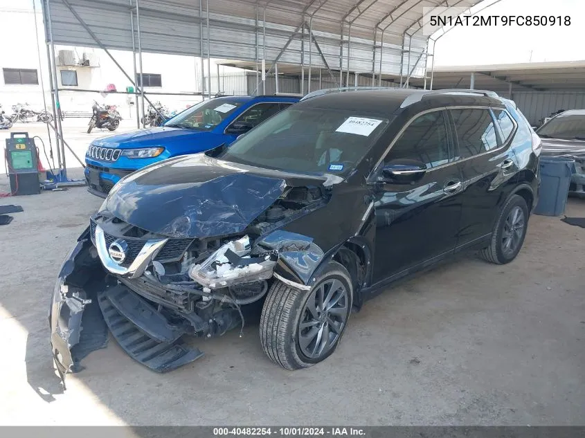 5N1AT2MT9FC850918 2015 Nissan Rogue S/Sl/Sv