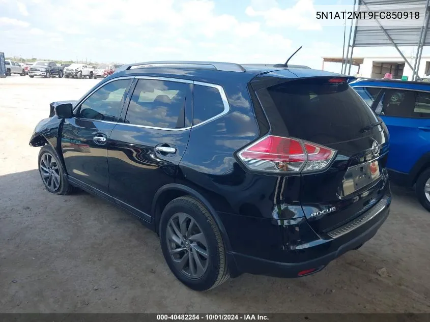 5N1AT2MT9FC850918 2015 Nissan Rogue S/Sl/Sv