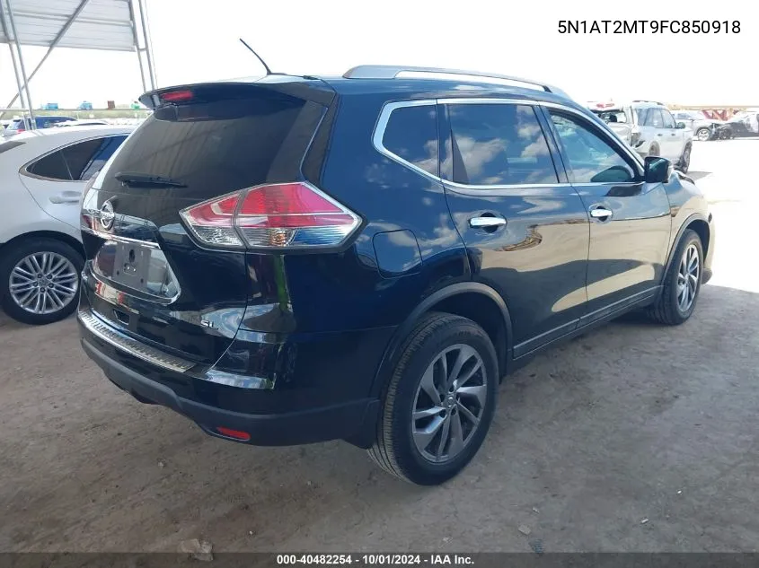 5N1AT2MT9FC850918 2015 Nissan Rogue S/Sl/Sv