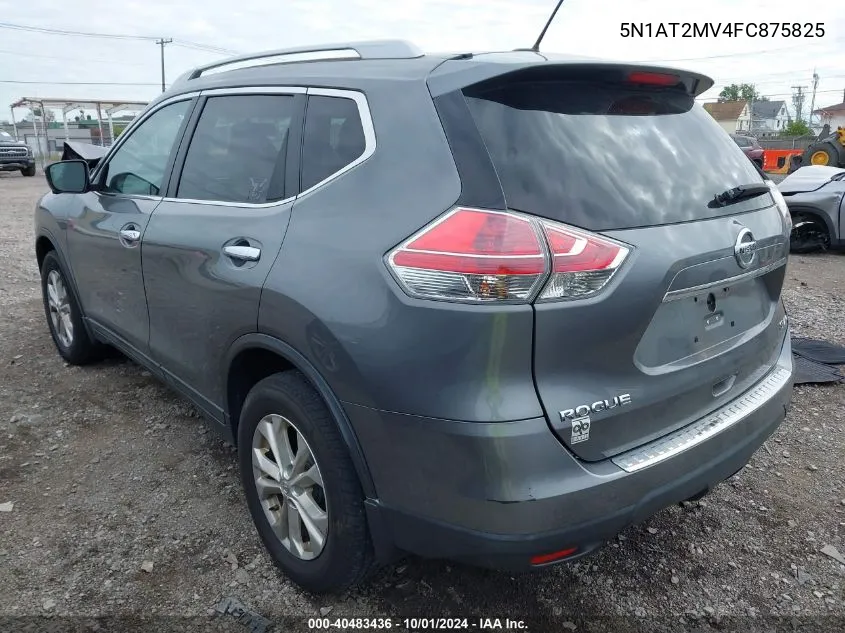 5N1AT2MV4FC875825 2015 Nissan Rogue Sv