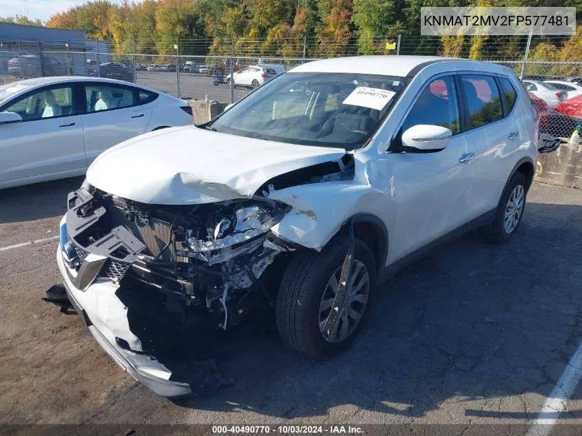 KNMAT2MV2FP577481 2015 Nissan Rogue S