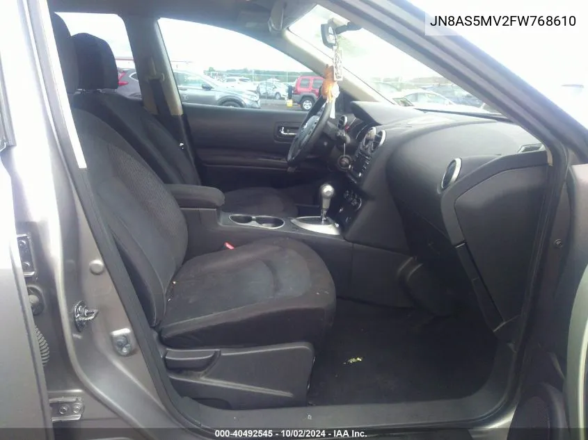 JN8AS5MV2FW768610 2015 Nissan Rogue Select S