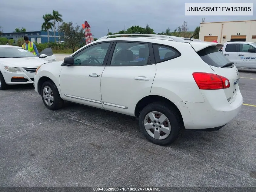 2015 Nissan Rogue Select S VIN: JN8AS5MT1FW153805 Lot: 40628983