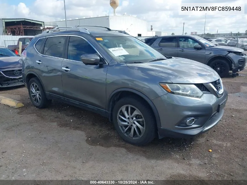 5N1AT2MV8FC859448 2015 Nissan Rogue Sl