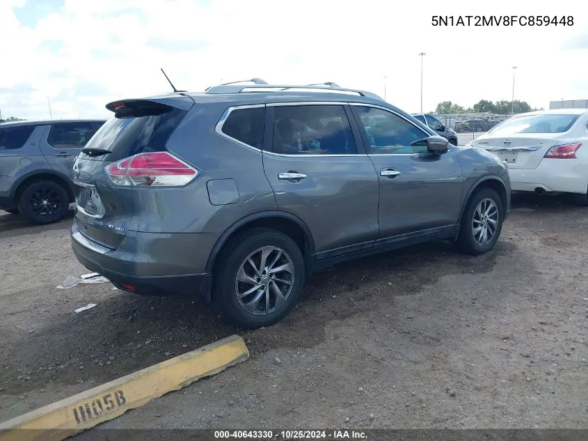 5N1AT2MV8FC859448 2015 Nissan Rogue Sl