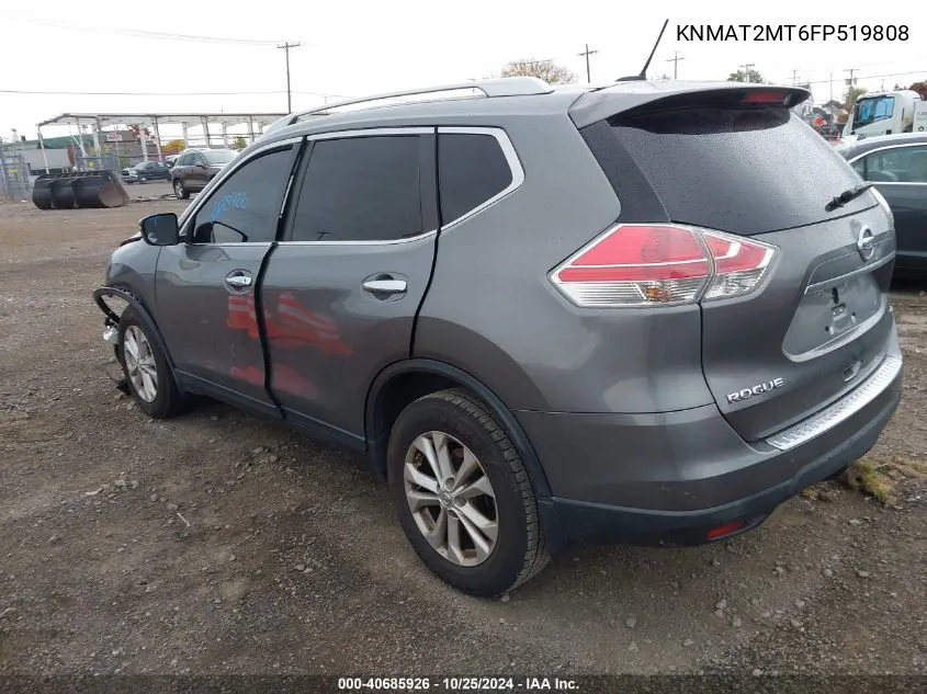 KNMAT2MT6FP519808 2015 Nissan Rogue Sv