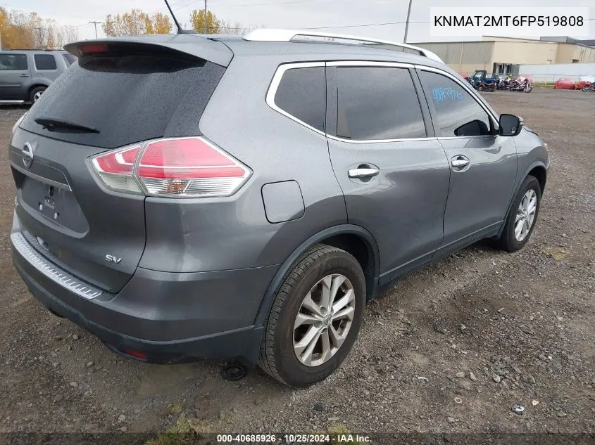 KNMAT2MT6FP519808 2015 Nissan Rogue Sv