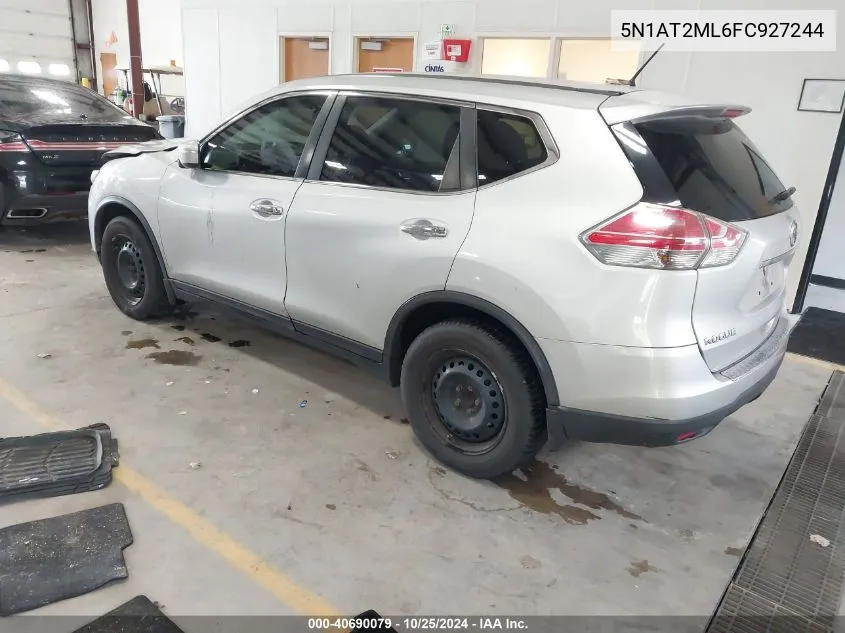 5N1AT2ML6FC927244 2015 Nissan Rogue S