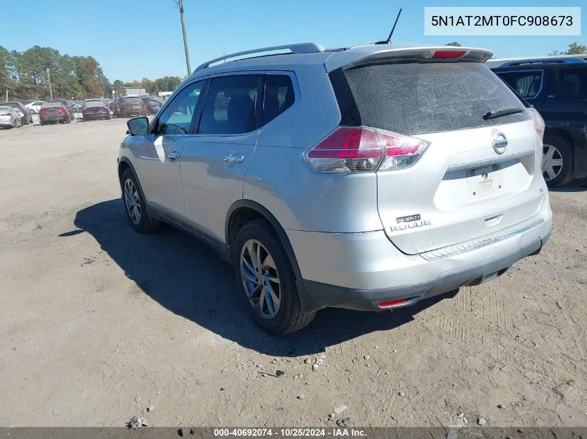 5N1AT2MT0FC908673 2015 Nissan Rogue Sl