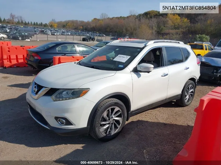 5N1AT2MT3FC854804 2015 Nissan Rogue Sl