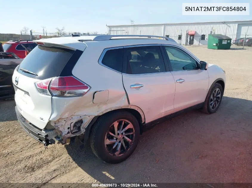 5N1AT2MT3FC854804 2015 Nissan Rogue Sl