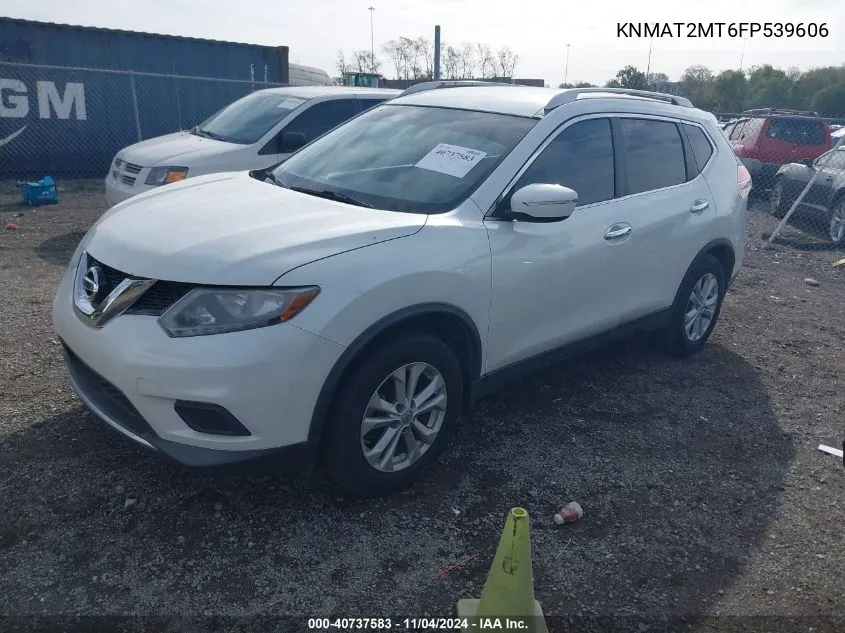 KNMAT2MT6FP539606 2015 Nissan Rogue Sv