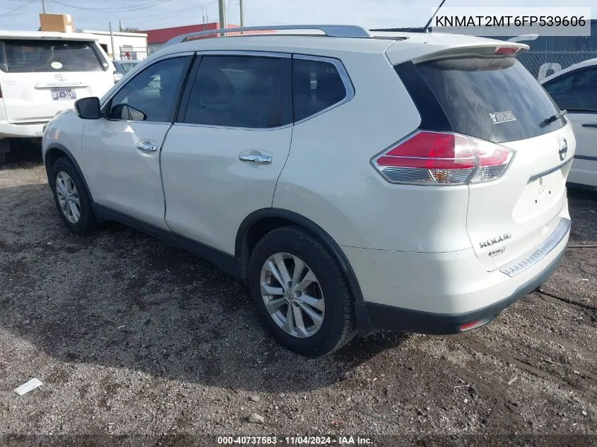 KNMAT2MT6FP539606 2015 Nissan Rogue Sv