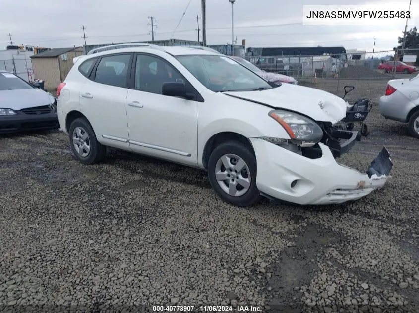 2015 Nissan Rogue Select S VIN: JN8AS5MV9FW255483 Lot: 40773907