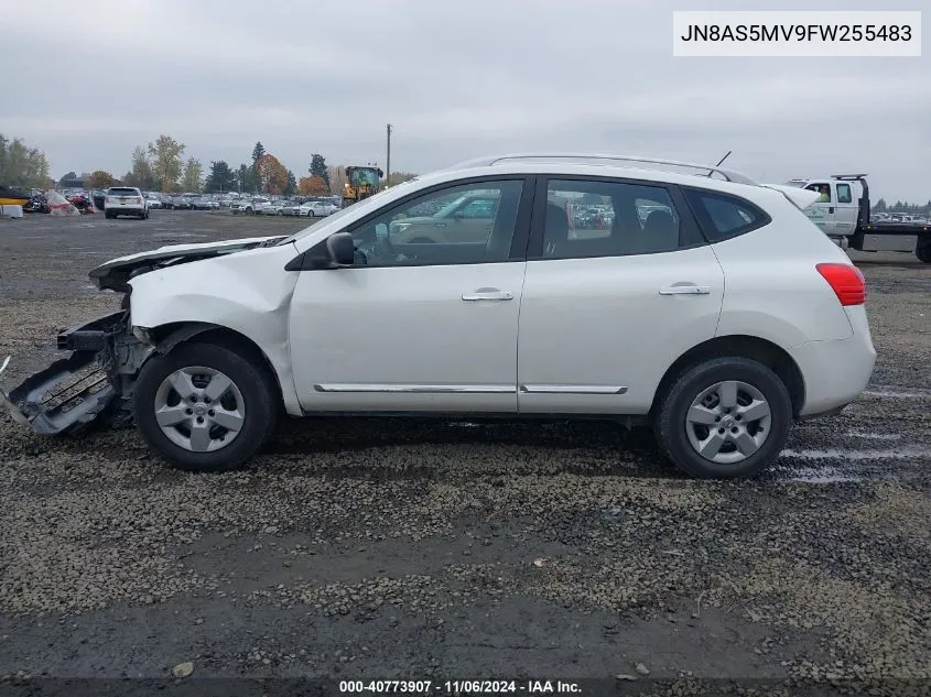 2015 Nissan Rogue Select S VIN: JN8AS5MV9FW255483 Lot: 40773907