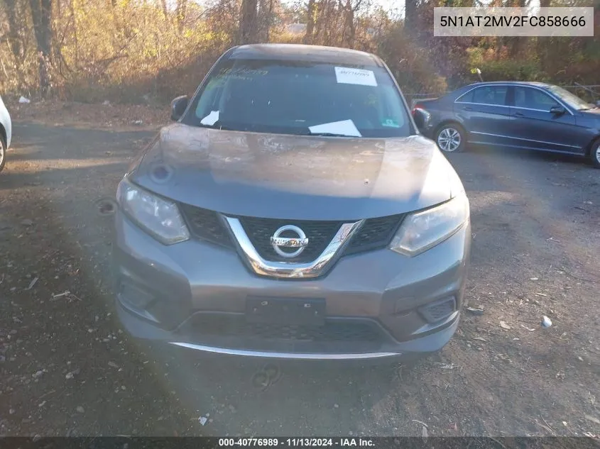 5N1AT2MV2FC858666 2015 Nissan Rogue S/Sl/Sv