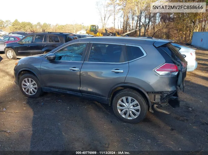 5N1AT2MV2FC858666 2015 Nissan Rogue S/Sl/Sv