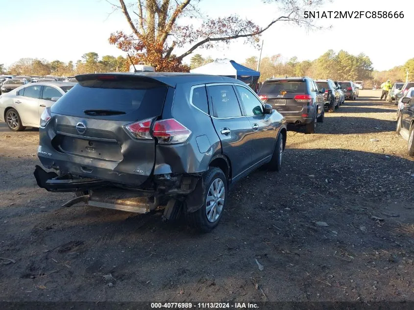 5N1AT2MV2FC858666 2015 Nissan Rogue S/Sl/Sv