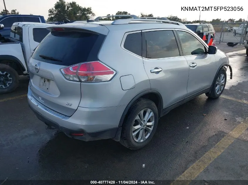 2015 Nissan Rogue Sv VIN: KNMAT2MT5FP523056 Lot: 40777428