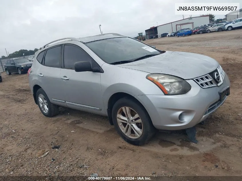 2015 Nissan Rogue Select S VIN: JN8AS5MT9FW669507 Lot: 40779807