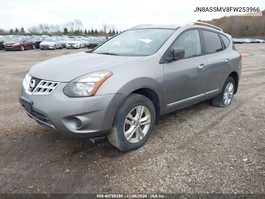 2015 Nissan Rogue Select S VIN: JN8AS5MV8FW253966 Lot: 40799390