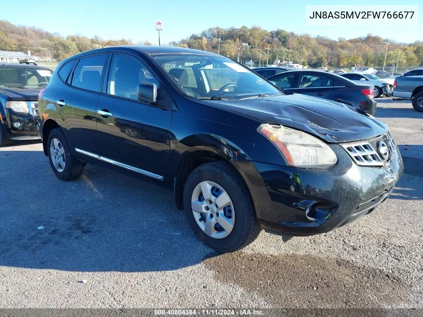 2015 Nissan Rogue Select S VIN: JN8AS5MV2FW766677 Lot: 40804384