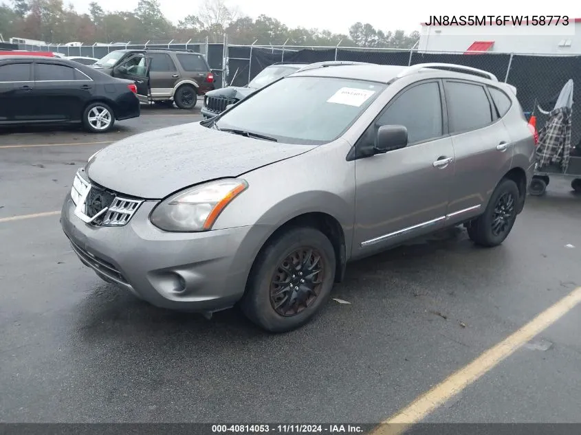 2015 Nissan Rogue Select S VIN: JN8AS5MT6FW158773 Lot: 40814053