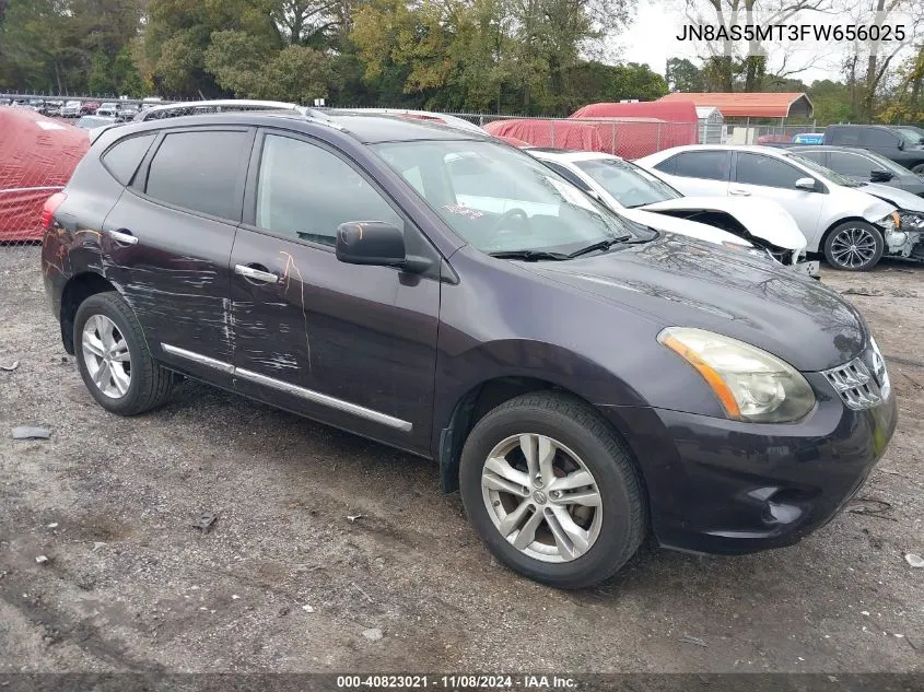 2015 Nissan Rogue Select S VIN: JN8AS5MT3FW656025 Lot: 40823021