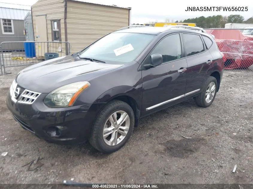 2015 Nissan Rogue Select S VIN: JN8AS5MT3FW656025 Lot: 40823021