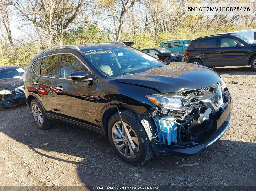 2015 Nissan Rogue Sl VIN: 5N1AT2MV1FC828476 Lot: 40826692